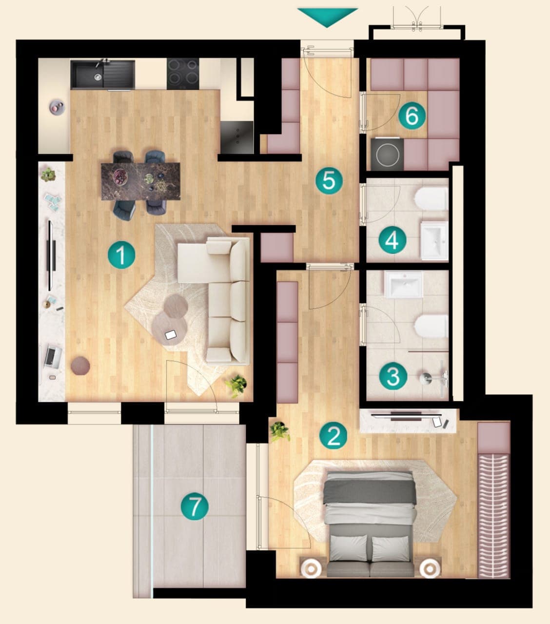 2 Camere iResidence — fotografia 31