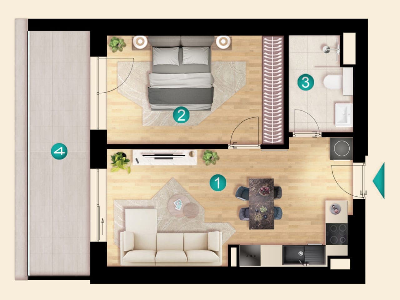2 Camere iResidence — fotografia 31