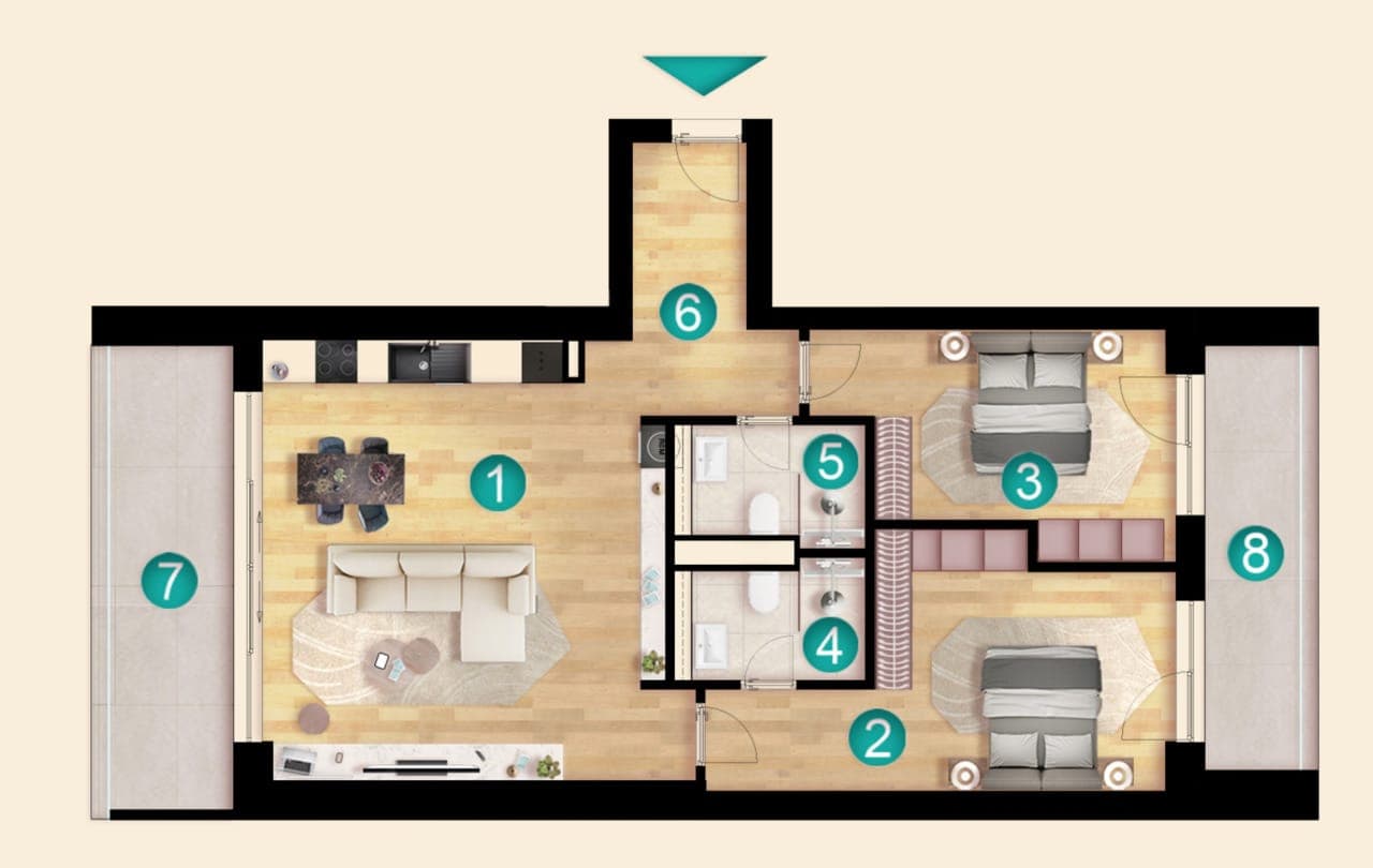3 Camere iResidence — fotografia 31