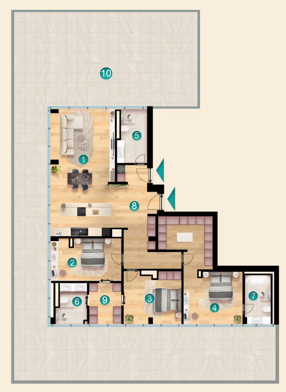4 Camere iResidence — fotografia 31