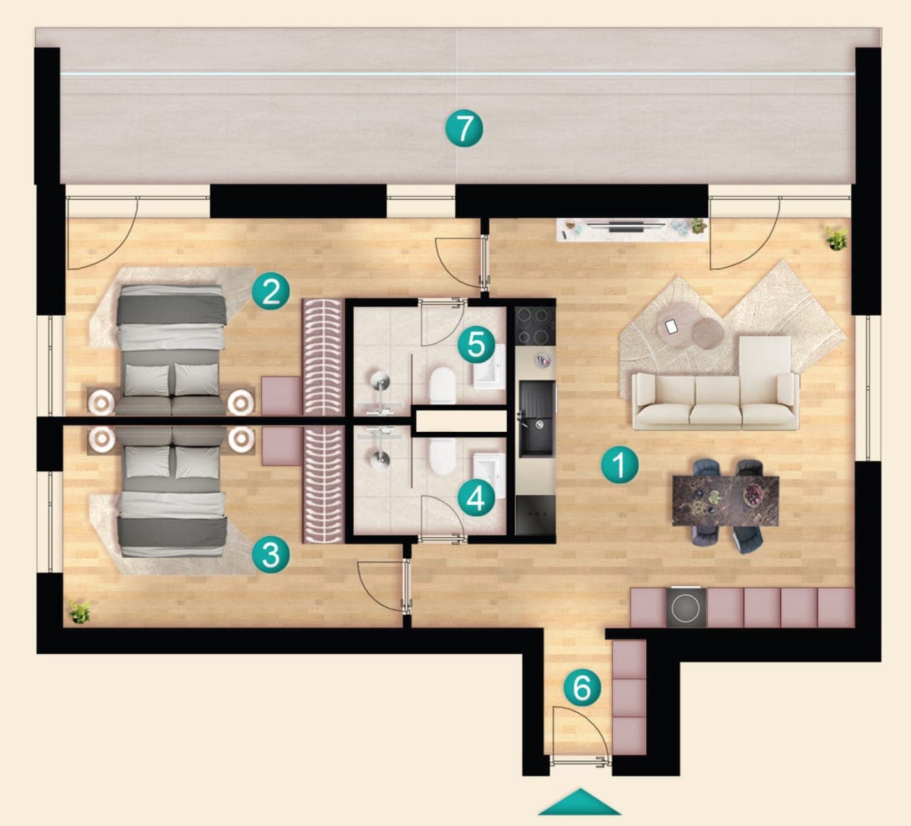 3 Camere iResidence — fotografia 31
