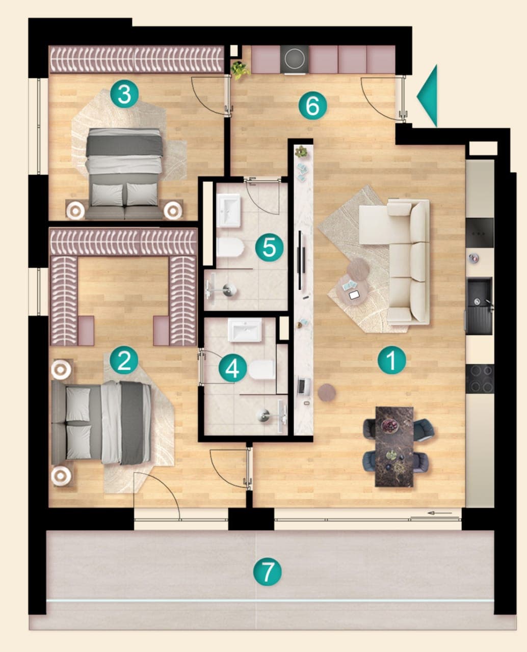 3 Camere iResidence — fotografia 31