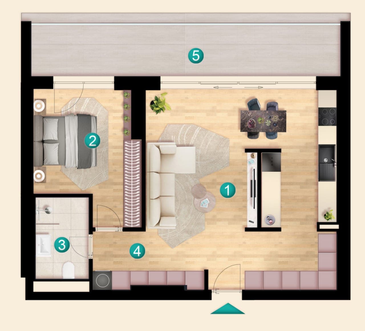 2 Camere iResidence — fotografia 31