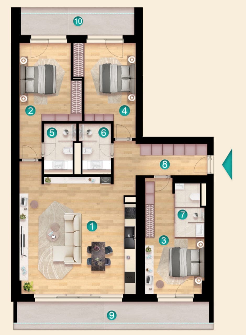 4 Camere iResidence — fotografia 31