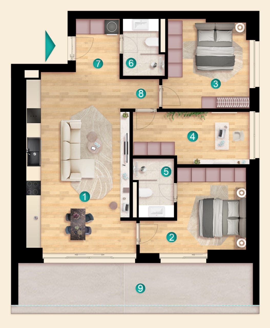 4 Camere iResidence — fotografia 31
