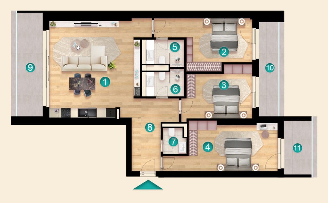 4 Camere iResidence — fotografia 31