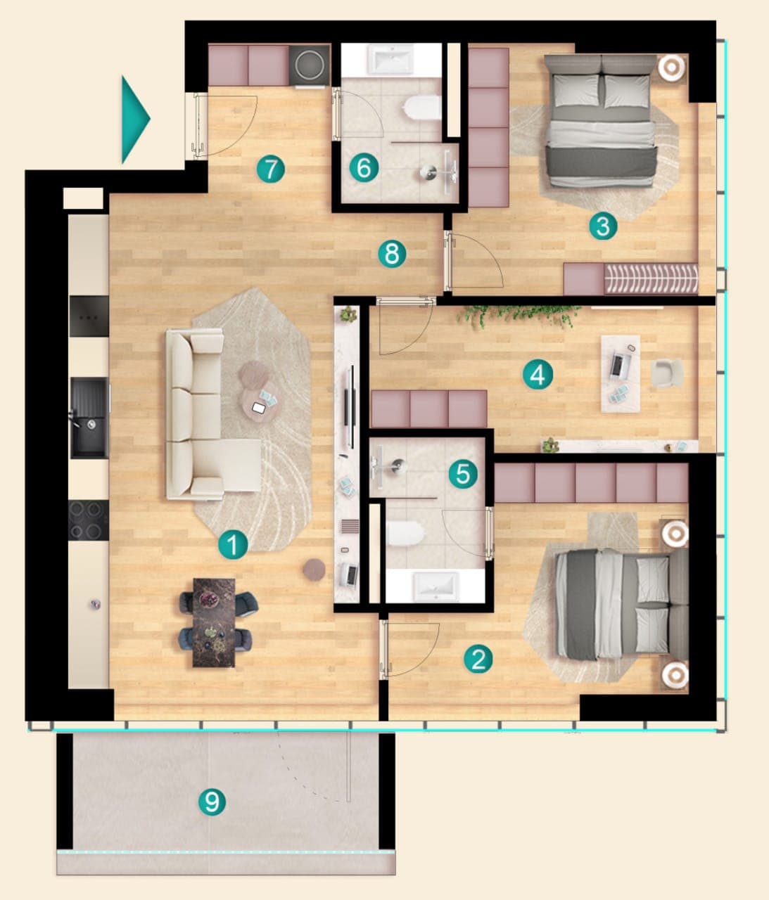 4 Camere iResidence — fotografia 31