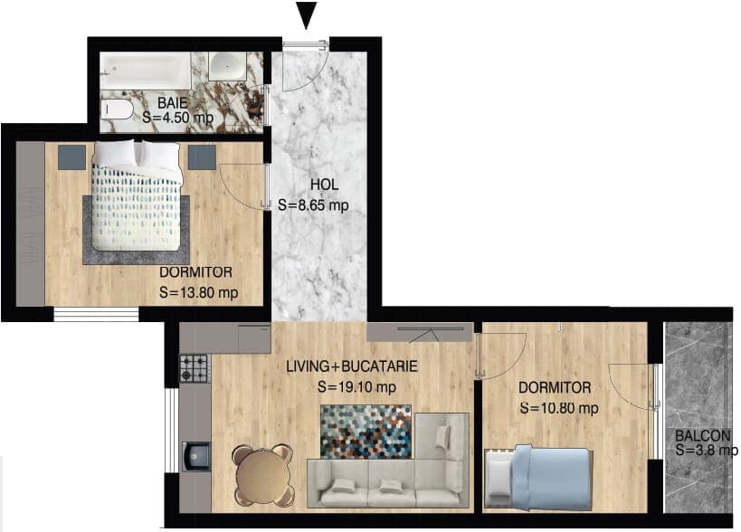 2 Camere Amesa Residence — fotografia 7
