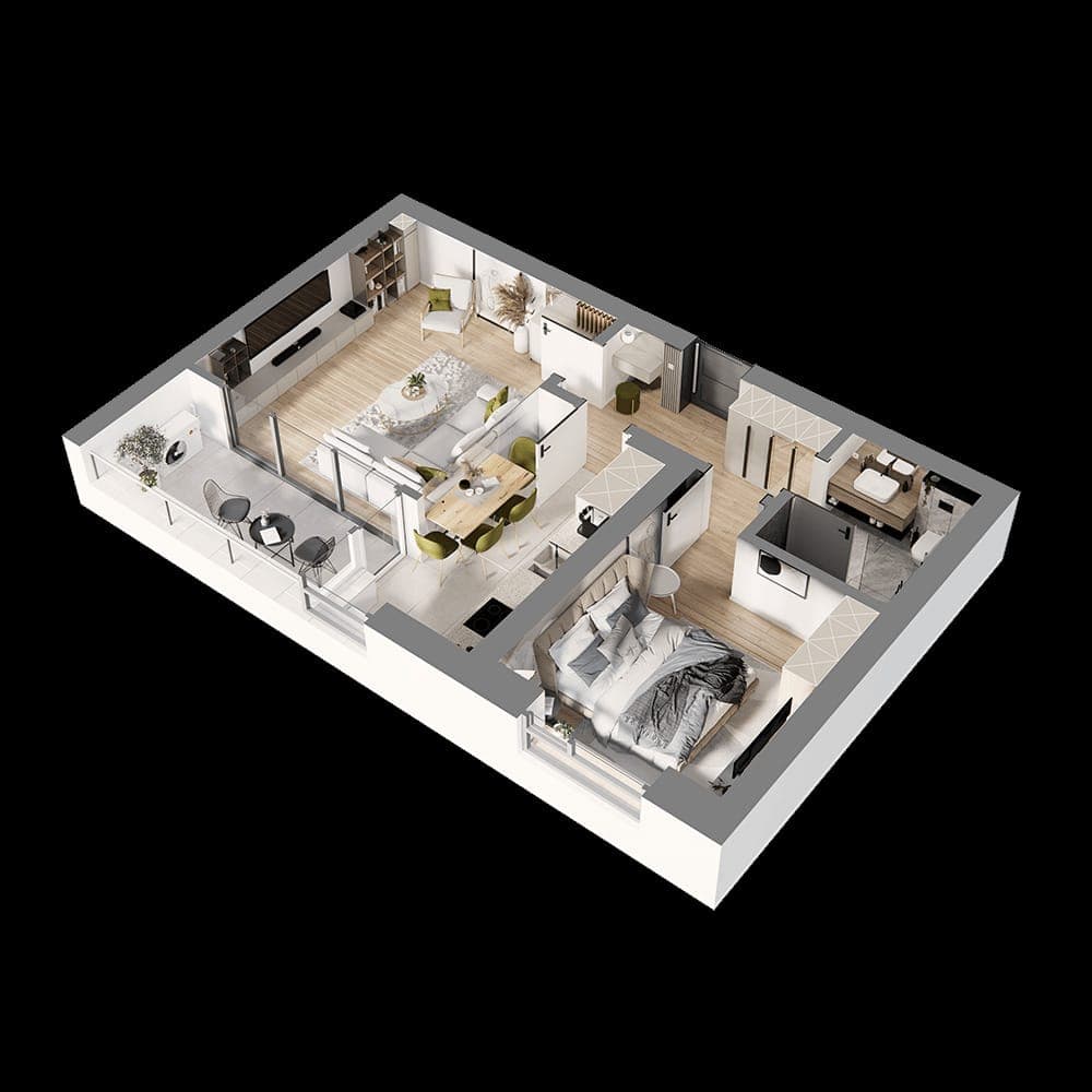 2 Camere Akcent City — fotografia 6