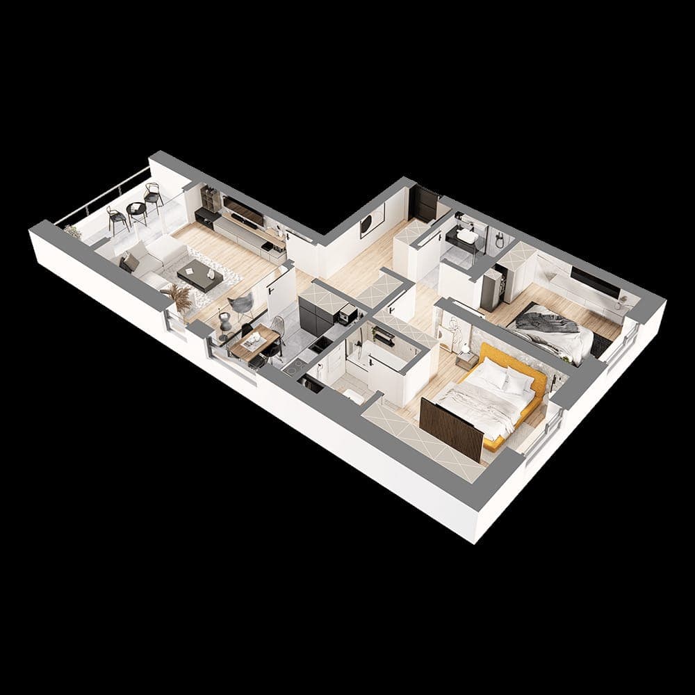 3 Camere Akcent City — fotografia 6
