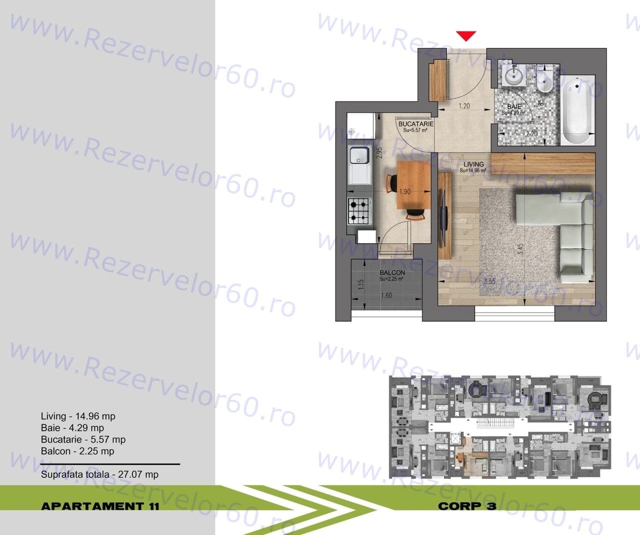 Garsonieră Rezervelor 60 View Residence — fotografia 9