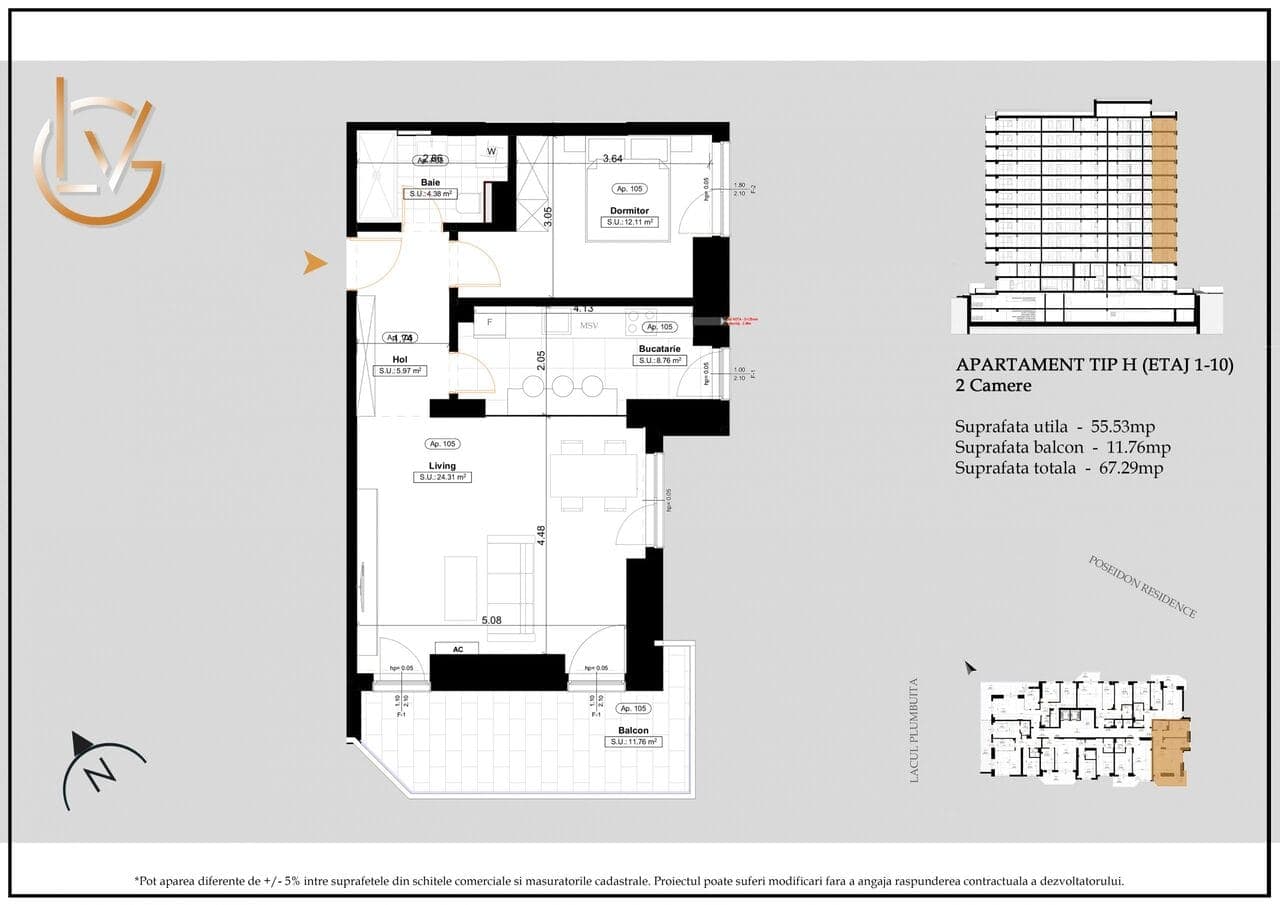 2 Camere Gran Via Lake View — fotografia 17