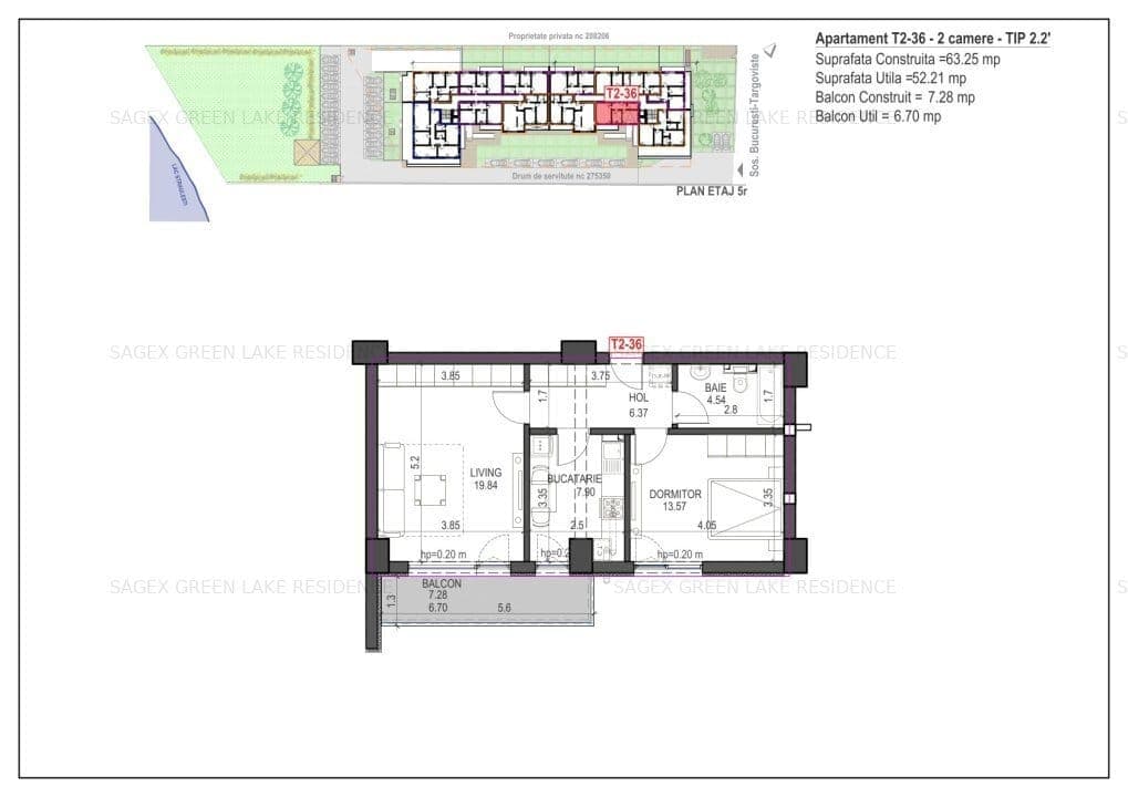 2 Camere Sagex Green Lake Residence — fotografia 11