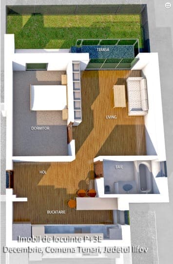2 Camere Tunari Case Concept — fotografia 14
