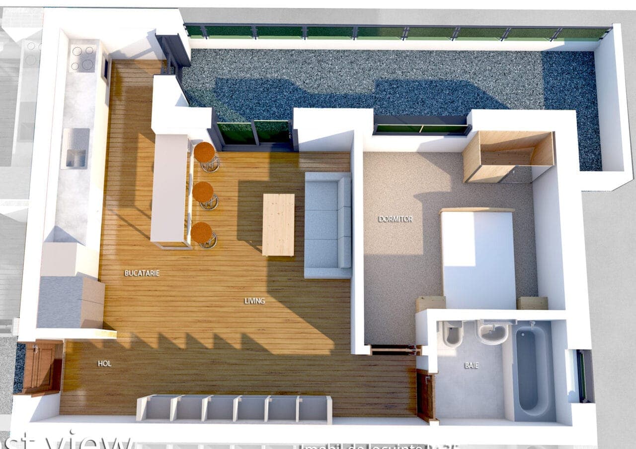 2 Camere Tunari Case Concept — fotografia 13