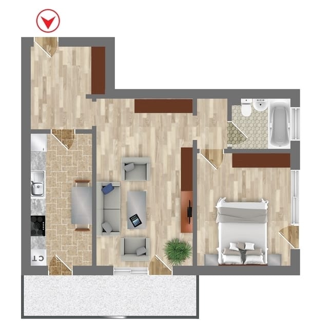 2 Camere Ivonco Pantelimon