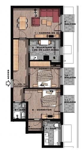 3 Camere Luica Residence