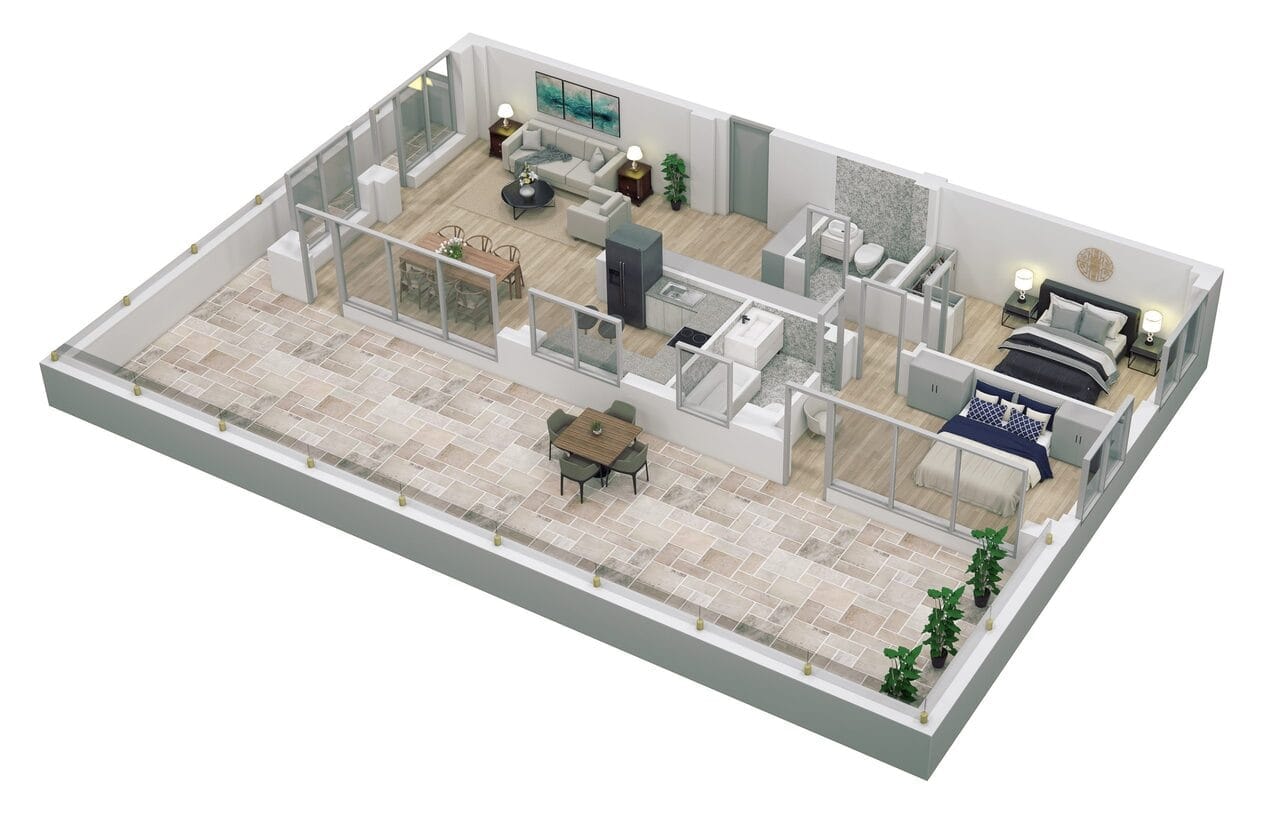 Penthouse Agatului 66