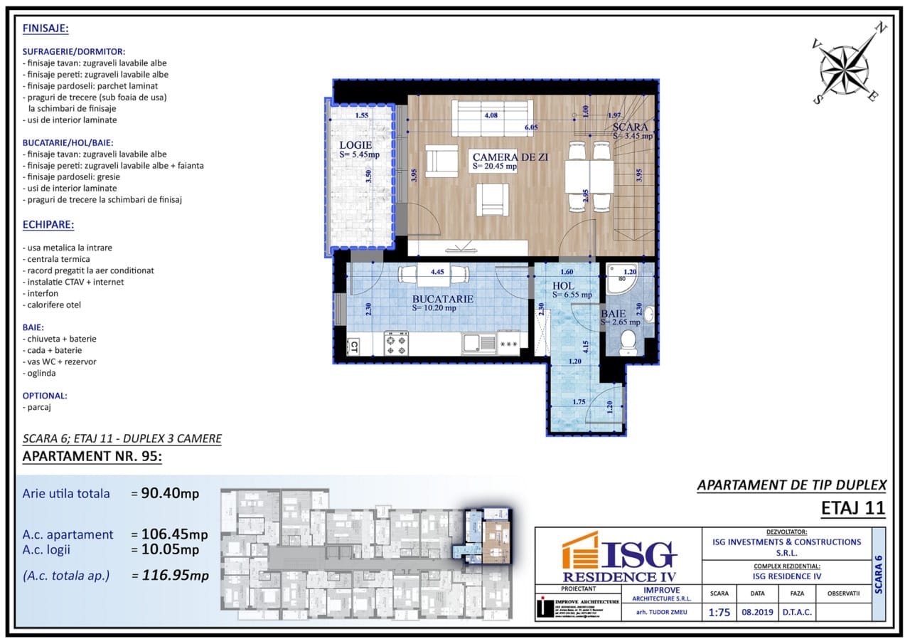 Penthouse Quartier Azuga