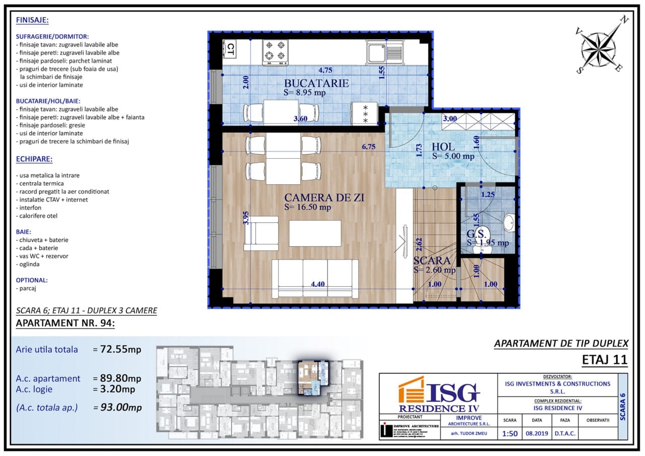 Penthouse Quartier Azuga