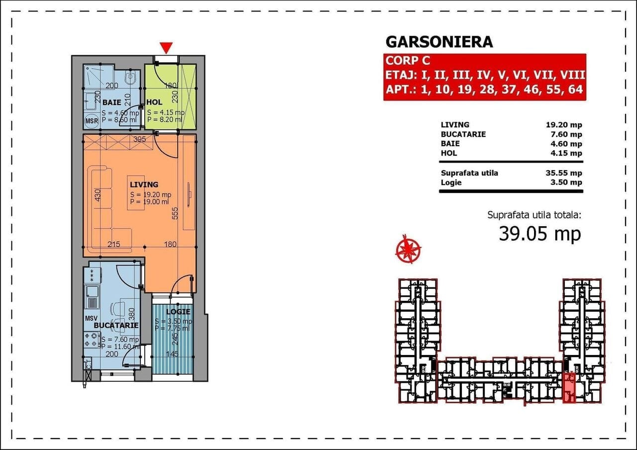2 Camere Panorama City