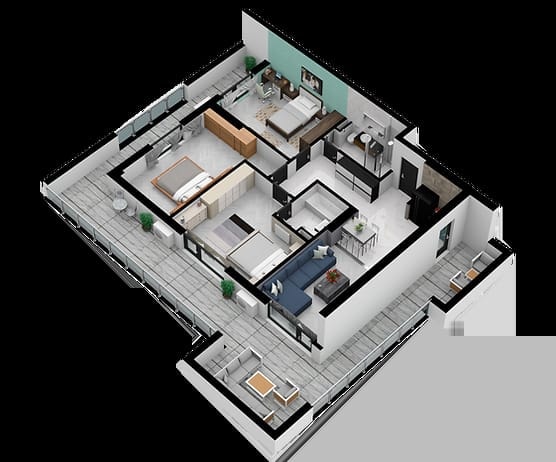 4 Camere Oxy Residence 2
