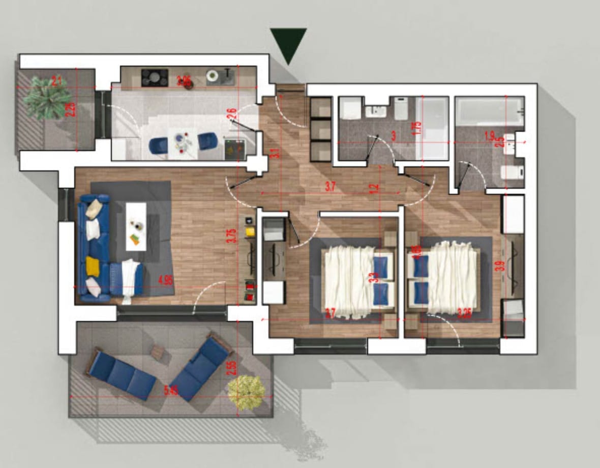 3 Camere Poem Residence