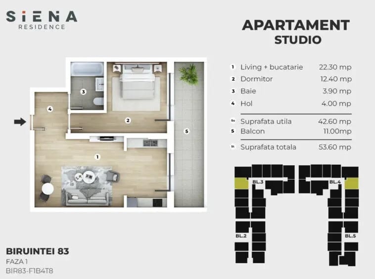 Studio Siena Residenсе